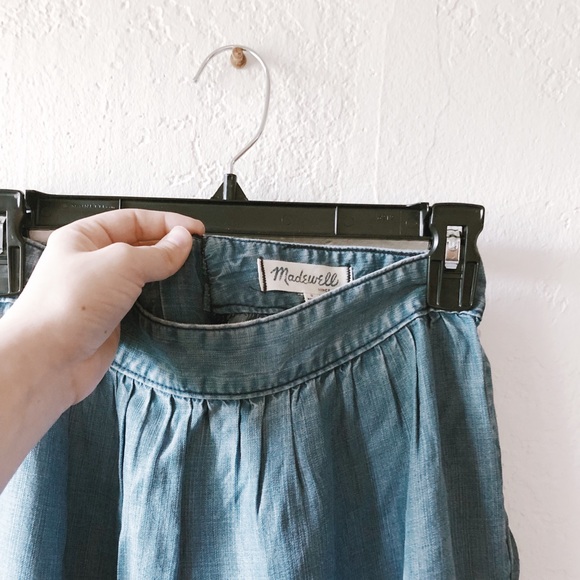 Chambray Skirt - Picture 3 of 4